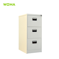 Archivador de Oficina Moderno de 3 Cajones, Archivador de Acero para Documentos, Plegable, de Metal, para el Hogar, la Oficina, Hoteles y Uso en Exteriores