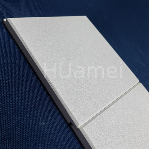 High Quality Suspended Ceiling Boards Nrc 0.9 Fiberglass Ceiling Tiles