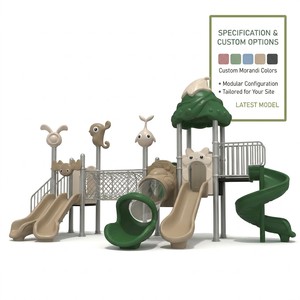 SageDelightRides Équipement de jeu extérieur OEM, <span class=keywords><strong>Tour</strong></span> de toboggan Onde de requin pour enfants, en plastique LLDPE et acier, pour écoles, parcs, garderies, vente en gros - Product Image 2