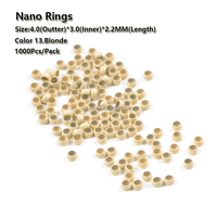 En gros 4mm Extension De Cheveux Nano Cheveux Micro Anneau Perles Lien Accessoires Pour Perles