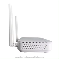 Peralatan Optik Fiber ONU EG8145X6 WiFi 6 Berkualitas Tinggi ONT GPON XPON F6610M 4GE+1POTs+Antena 7DB 2.4G&5G WiFi