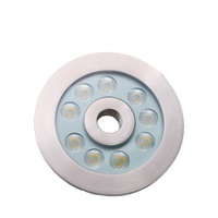 Luz LED para Fuentes de Acero Inoxidable 316, Diámetro 149mm, DC24V 36W, IP68 Impermeable, Luz Subacuática de Alta Potencia para Estanques