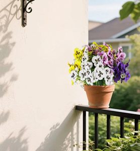 Bouquets de fleurs artificielles de haute qualité en gros pour la décoration des cimetières et des événements commémoratifs - Product Image 5