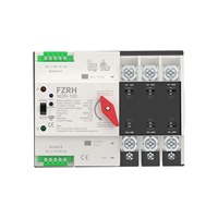 FALIANG Din Rail TUYA Wifi Smart Ats Timer 220V Saklar Pemilih Daya Ganda Otomatis Transfer Listrik Tanpa Gangguan 2P 100A