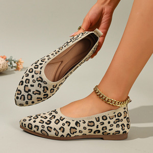 Zapatos Casuales con Estampado de Leopardo, Primavera-Otoño 2026, Cómodos y Fáciles de Usar con un Solo Paso - Product Image 2