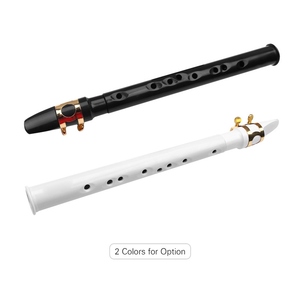 Mini saxophone de poche noir <span class=keywords><strong>Petit</strong></span> sax portable avec sac de transport noir Instrument à vent - Product Image 6
