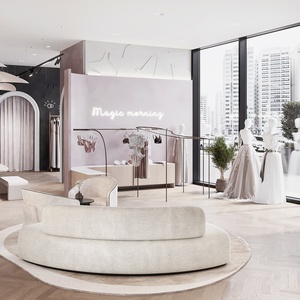 Présentoir de Magasin de Vêtements, Portant à Vêtements, Étagère à Vêtements, Armoire de Présentation, Mobilier de Magasin de Détail - Product Image 2