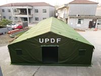 Tente en toile de coton 100 pour hommes pour l'UPDF en OUGANDA