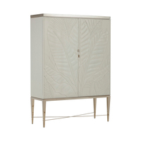 Vitrine en bois massif artisanale, rangement à vin personnalisé, console d'entrée pour villas de luxe, hôtels, maisons de prestige, salon