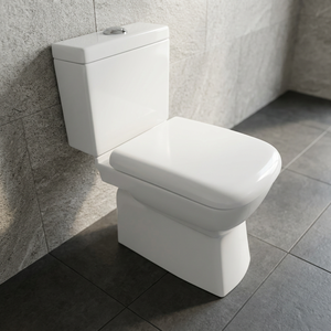 Affordable Two Piece Water Closet Washdown Ceramic Toilet With Basin Bathroom Sanitary Ware Set Nigeria Africa - Product Image 3