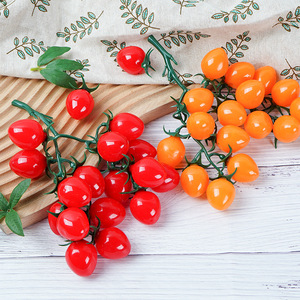 Tomates Artificiales de Alta Calidad, Simulación de Tomates Cherry para Decoración del Hogar, Accesorios Realistas - Product Image 3