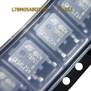 Régulateur de tension linéaire SMD L78M05ABDT-TR 0,5A TO-252 à sortie fixe pour alimentation électrique - Product Image 3