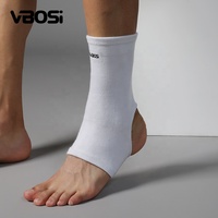 Attelle de cheville unisexe VBOSi V7347 pour la protection sportive, en nylon et élasthanne, soulage les entorses et les douleurs aux tendons