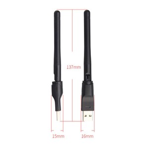Mt 7601 Wifi Adapter Với 150Mbps USB2.0 & 2.4GHz 802.11/B/G/N Xoay USB Antenna Cho Hiệu Quả Thông Tin Liên Lạc & Mạng - Product Image 2