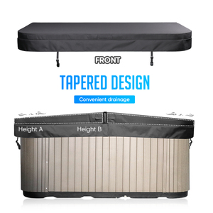 Cubierta Moderna para <span class=keywords><strong>Spa</strong></span> Exterior TSPK, para Jacuzzi, Baños de Hidromasaje, Tinas de <span class=keywords><strong>Spa</strong></span>, Tela Oxford Impermeable, Tamaño Personalizable - Product Image 4