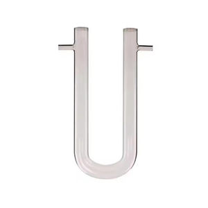 Cristalería <span class=keywords><strong>de</strong></span> Laboratorio para Química, Marca Zhaosheng, Tubo <span class=keywords><strong>de</strong></span> Vidrio para Secado <span class=keywords><strong>de</strong></span> 15cm*15cm, Forma <span class=keywords><strong>de</strong></span> U con Dos Tubos Laterales, OEM - Product Image 1