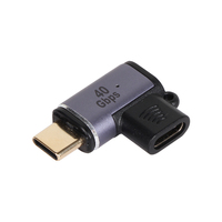 Adaptador Magnético VCOM USB4 Tipo C a C, Conector USB-C en Forma de L, Carga PD de 100W, Datos de 40Gbps, Video 8K