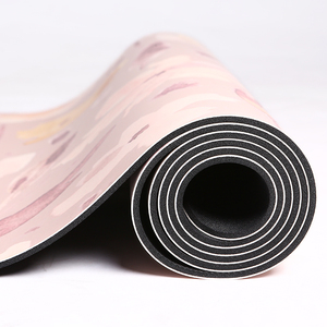 De alta calidad impreso personalizado de nuevo diseño impermeable cuerpo azul logotipo personalizado de OEM embalaje OPPPrinted PU colchonetas de Yoga - Product Image 3