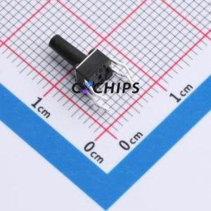 TS09-CBW1FH9.0 Tactile <b>Switch</b> Through hole-4P,4.5x4.5mm <b>Switch</b> Single Pole Single Throw Round Button 2.5N Through Hole - Product Image 2