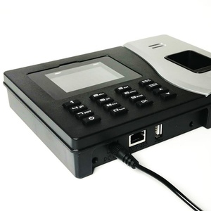 OEM Fingerprint Time <b>Clocks</b> for Employees Small Business with Battery, Wifi Office Terminal Automatic Fingerprint Machine - Product Image 3