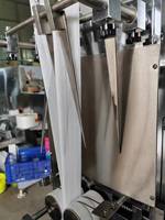Machine verticale de lingette humide de sachet simple de dg pour des hôtels et des restaurants 220V 2.4kW garantie de 1 an