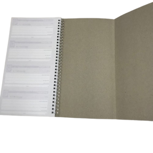 2024 vente chaude argent loyer reçu deux parties autocopiant papier selle cousue avec agrafes fantaisie et carton <span class=keywords><strong>bien</strong></span> réservé - Product Image 5