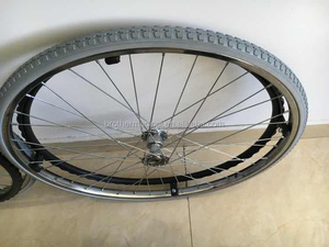 CE Approved <strong>Wheelchair</strong> Wheel, Spare Parts for <strong>Wheelchair</strong> <strong>Price</strong> - Product Image 2