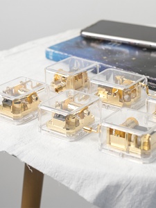 Boîte à musique à manivelle rotative à huit tons avec 20 options musicales, motif Ciel Urbain, cadeau d'anniversaire <span class=keywords><strong>pour</strong></span> enfants, garçons et filles - Product Image 3