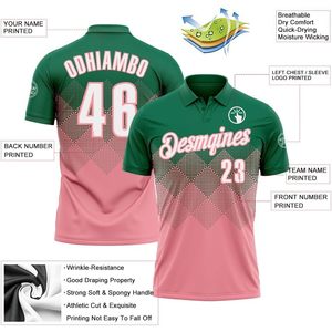 Camiseta Polo de Golf Personalizada con Sublimación, Secado Rápido, Unisex, Manga Corta, para Equipos de Bolos y Billar - Product Image 2