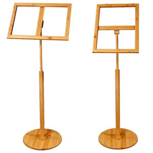 Soporte de póster ajustable de Bambú - Product Image 3