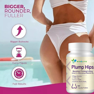 ยาเม็ดยกกระชับก้นสมุนไพรธรรมชาติแบบ OEM แบรนด์ส่วนตัว ช่วยเสริมส่วนเว้าส่วนโค้งและรูปร่างสะโพกสำหรับผู้หญิง - Product Image 6