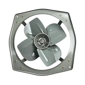Airtechz 12 16 18 24 "inç büyük hava çıkarıcı metal endüstriyel egzoz fanı kanatlı sera havalandırma için