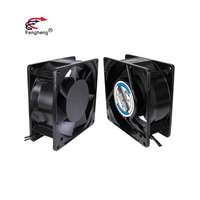 Fengheng — ventilateur à flux Axial étanche IP68, avec lame noire, 9238mm, 92x92x38mm, 12v/24v, JST, sans balais
