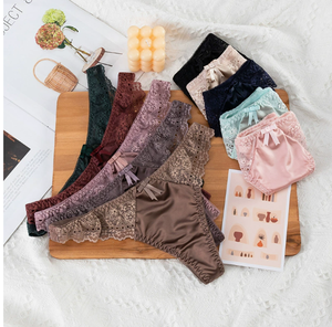 Slip Donna a Vita Bassa Tinta Unita Asciugatura Rapida Invisibile in Nylon Taglia Unica per Ragazze Giovani - Vendita all'Ingrosso - Product Image 1