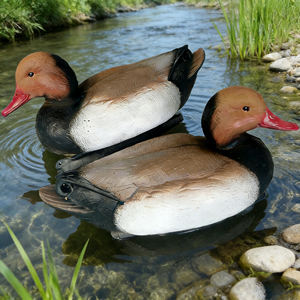 Señuelos de Pato Flotantes Realistas de Plástico de 14 Pulgadas, Resistentes al Agua, para Caza y Decoración de Jardín, Ecológicos - Product Image 2