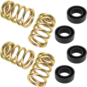 Ressort de compression en acier <span class=keywords><strong>et</strong></span> <span class=keywords><strong>cuivre</strong></span> personnalisé, extrémités fermées, usage industriel, applications automobiles/moto, <span class=keywords><strong>suspension</strong></span> - Product Image 4