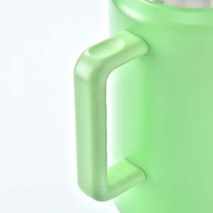 Vasos fríos personalizados con logo, tapas y pajitas, vaso térmico con asa, taza de viaje de acero inoxidable, termos de 50oz - Product Image 4