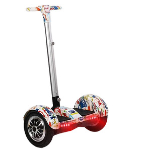 Patinete Eléctrico Autoequilibrado Resistente con Manillar, <span class=keywords><strong>Hoverboard</strong></span> <span class=keywords><strong>de</strong></span> 350W con Doble Motor para Niños y Adolescentes, Uso Diario - Product Image 3
