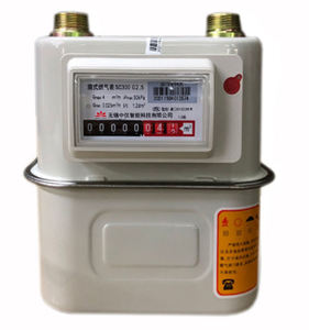 Pengukur <span class=keywords><strong>Gas</strong></span> Domestik/Meteran <span class=keywords><strong>Gas</strong></span> Membran Cangkang Baja - Product Image 2