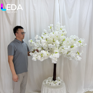 Árbol de flores artificiales de cerezo LEDA para decoración de mesas de boda, 90 cm, 120 cm, 150 cm - Product Image 6