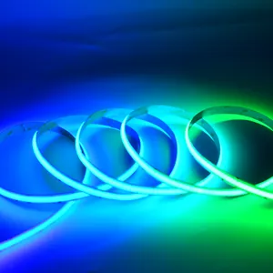Großhandel Beste Qualität Cob Rgbic Traum farbe LED 8mm 10mm Outdoor Wasserdicht 12V 24V Multi Color LED Lichtst reifen