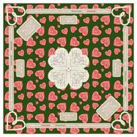 Tapis de mahjong en néoprène imperméable de luxe 31,5 x 31,5 pouces pour le mahjong américain