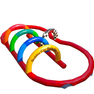 <span class=keywords><strong>Jeux</strong></span> de carnaval adulte fête arène piste aérienne populaire team building extérieur <span class=keywords><strong>géant</strong></span> Sport course voiture jeu gonflable - Product Image 2