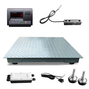 Báscula Digital <span class=keywords><strong>de</strong></span> <span class=keywords><strong>Plataforma</strong></span> para Piso, 3 Toneladas, Resistente, OEM/ODM, Certificación CE, Gran Venta - Product Image 2