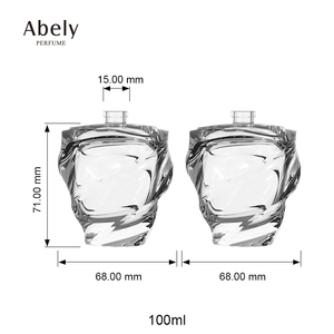 Bouteilles de parfum vides en verre argenté de 100ml, <span class=keywords><strong>prix</strong></span> d'usine Unique absolument abordable, vente en gros - Product Image 6