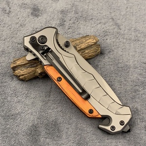 Cuchillo de Bolsillo Plegable Personalizable Green Forest HK, Grado OEM, para Camping, Hoja de Acero Inoxidable 3CR13 Ultra Afilada, No Ajustable - Product Image 2