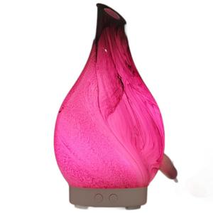 Diffuseur d'huiles essentielles en verre de 100 ml, humidificateur ultrasonique avec lumière LED pour l'aromathérapie à domicile - Product Image 4