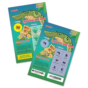 Impresión Digital de Tarjetas de Lotería Personalizadas de Alta Calidad con Datos Variables para una Oferta Distintiva y Oportunidades de Ganar - Product Image 1