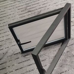 Fenêtre à battant en aluminium à double vitrage anti-UV, vente en gros pour distributeurs de matériaux de construction au Mozambique - Product Image 4