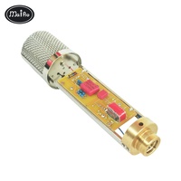 Microphone à condensateur à tube U47 artisanal, circuit Telefunken classique U47, micro d'enregistrement vocal en studio avec câble de 3 m